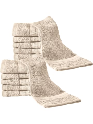 REDBEST Frottier Seiftuch 12er-Pack Chicago in beige