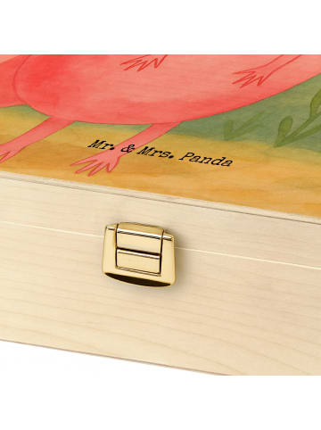 Mr. & Mrs. Panda Teekiste Axolotl Glücklich Design mit Spruch in Weiß