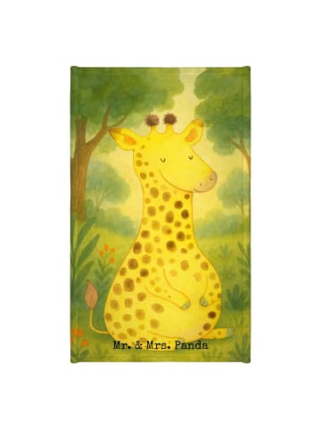 Mr. & Mrs. Panda Gästehandtücher Giraffe Zufrieden Design ohne S... in Weiß