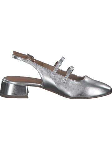 Tamaris Sling-Ballerinas in platinum