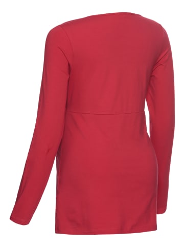 neun 9 monate Umstandsshirt in schwarz/rot