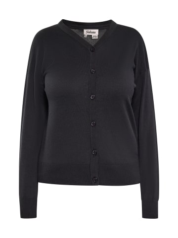 Sidona Damen Cardigan in SCHWARZ
