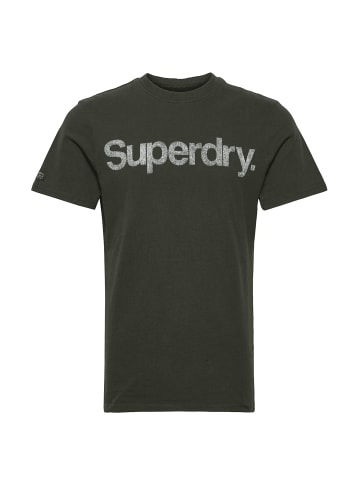 Superdry Vintage-T-Shirt im klassischen Stil Grün