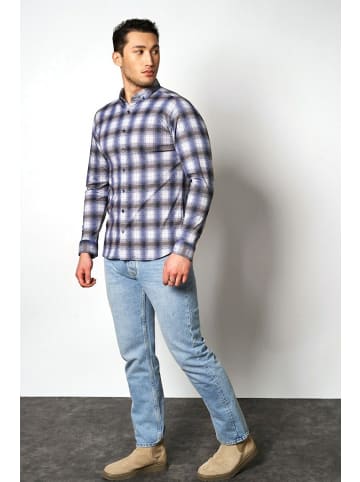 Wappen KaroHemd für Herren in braun