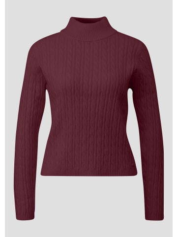 QS Strickpullover  in  3900_bordeaux