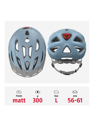ABUS Fahrradhelm Urban-I 3.0 in glacier blue