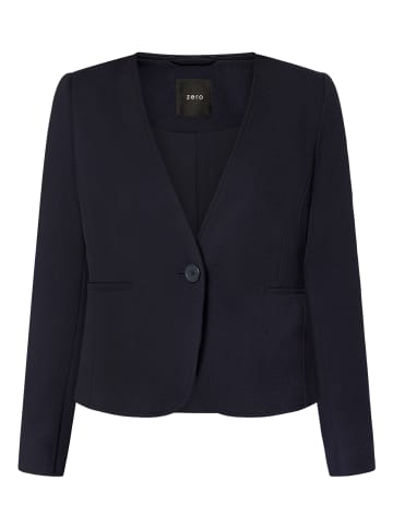 Zero  Blazer mit Paspeltaschen in Hydrangea