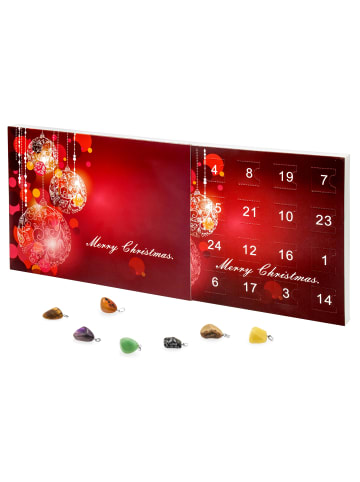 VALIOSA Mode-Schmuck Adventskalender mit Halb-Edelsteinen