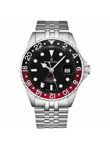 Revue Thommen Analoguhr für Herren in silber