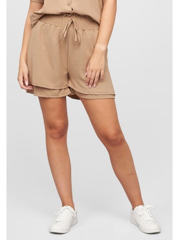 Cloud5ive Cloud5ive Musselin Shorts 2-Lagig mit Gummibund in beige