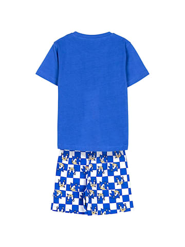 Cerda Schlafanzug kurz Sonic The Hedgehog in Blau