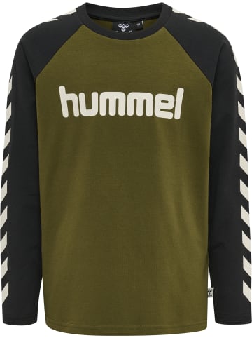 Hummel Hummel T-Shirt Hmlboys Jungen Atmungsaktiv in DARK OLIVE