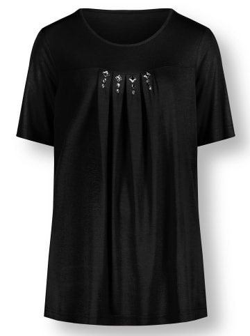 Sieh an! Kurzarmshirt in schwarz