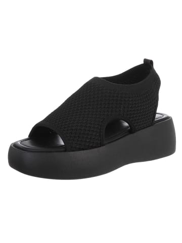 Ital-Design Sandale & Sandalette in Schwarz