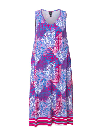 Ulla Popken Jerseykleid in magnolienrot