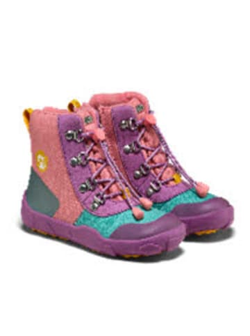 Affenzahn Stiefel Kinder Winterstiefel Vegan Discovy Eule in Bunt