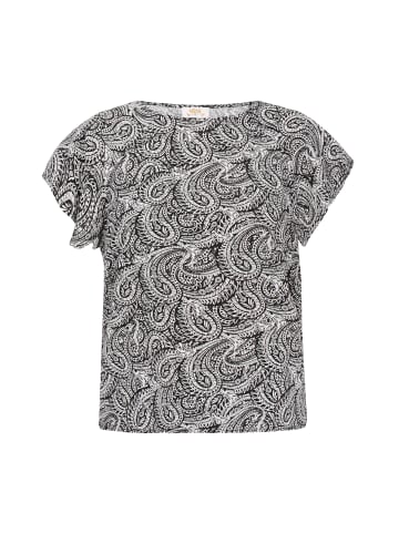 usha FESTIVAL Women Blouse in black white