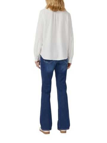 S.OLIVER RED LABEL Langarmbluse in creme