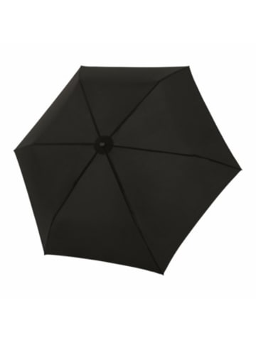 Knirps Schirm für Damen in schwarz