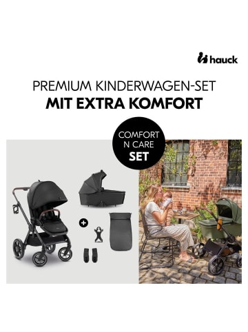 Hauck 3in1 Kinderwagen-Set Comfort N Care Trio in black