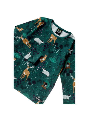 Villervalla Langarmshirt Winter Forest XT in dunkelgruen