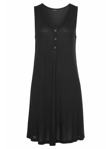 LASCANA Strandkleid in schwarz