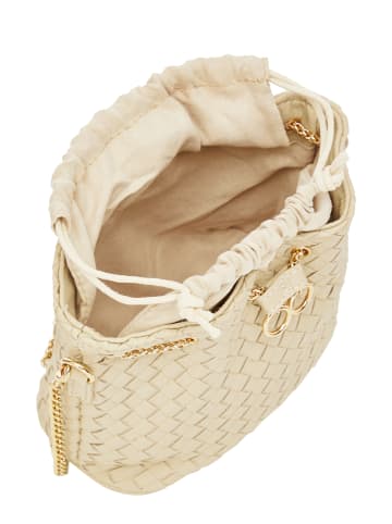 Usha Damen Schultertaschen in Wollweiss