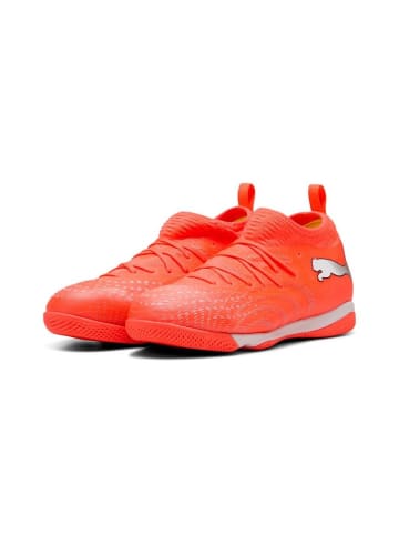 Puma Kinder Fußballschuh "Future 9 Match IT + Mid JR" in Rot