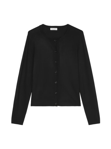 Marc O'Polo Feinstrick-Cardigan slim in Schwarz