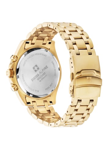 Swiss Military Quarzuhr 7034.9114SAM in Gold