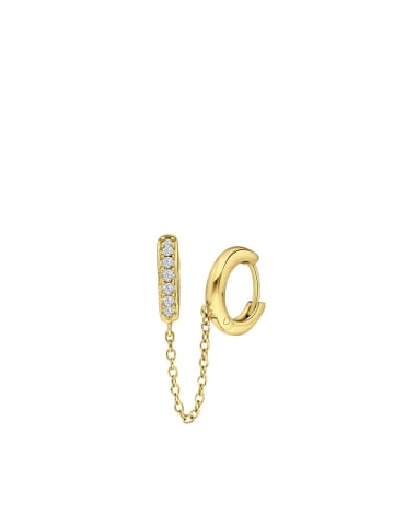 Lucardi 925 Silber Ohrringe Rund