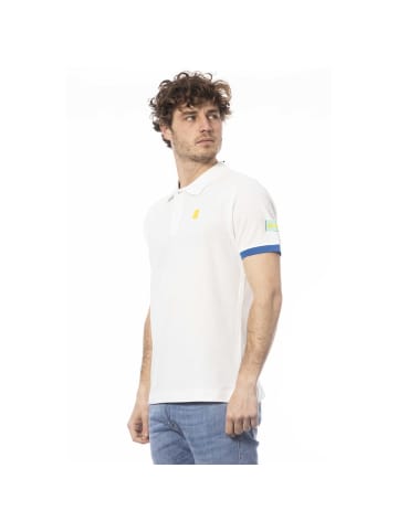 Invicta Weiß Baumwolle Herren Polo Hemd