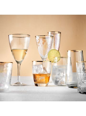 Butlers Weinglas GOLDEN TWENTIES in Durchsichtig