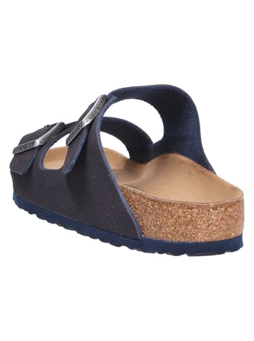 Birkenstock Tieffußbett Pantolette in blau