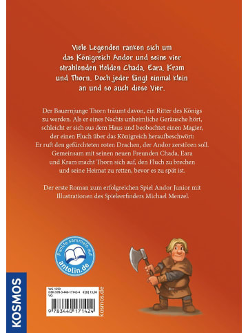 Franckh-Kosmos Andor Junior, 1, Der Fluch des roten Drachen