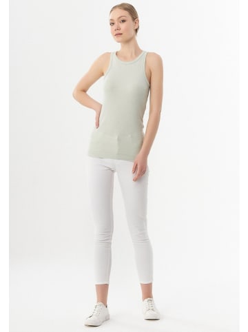 Organication Top "WCASUAL014" in Salbeigrün
