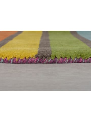 KADIMA DESIGN Premium Wollteppich in bunten Farben