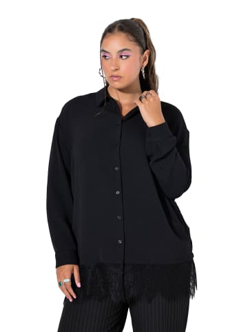 Studio Untold Hemdbluse in schwarz