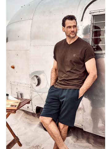 JP1880 Kurzarm T-Shirt in sanddorn