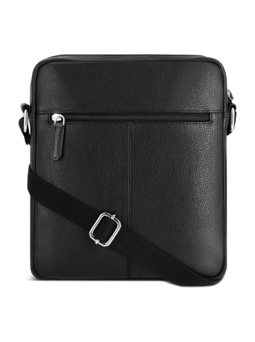 Bugatti Valencia Umhängetasche Leder 23.5 cm black