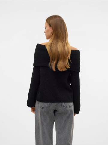 Vero Moda Strickpullover in Black