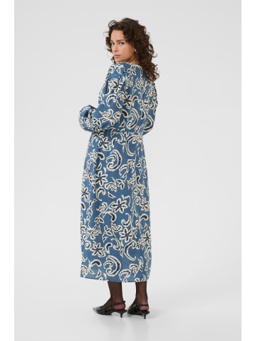 Kaffe Kleid KAdahlia Tight fit in Bering Sea/White Paisley