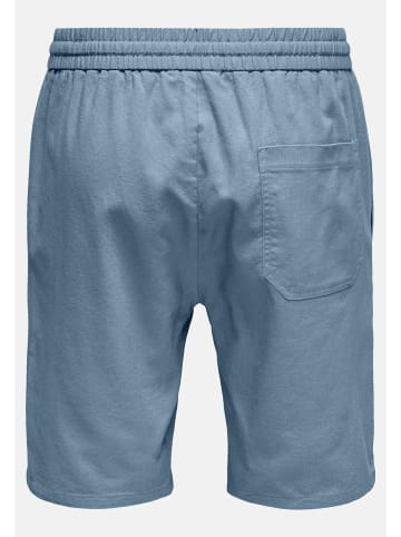 Only&Sons Shorts 'Live' in hellblau