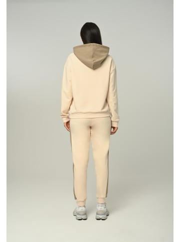 Tom Barron Trainingsanzug Women Regular Tracksuit With Embroidery Design in ecru