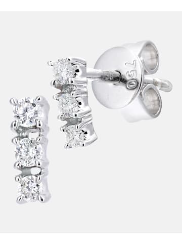 Diamant L'éternel Ohrstecker aus 750 Weißgold mit Diamant