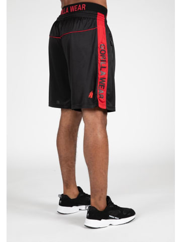 Gorilla Wear Shorts - Atlanta - Schwarz/Rot