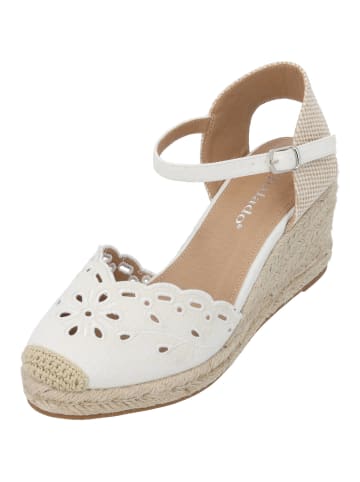 palado Keilsandaletten in white