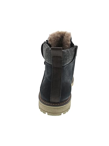 rieker Schnürstiefelette Blau