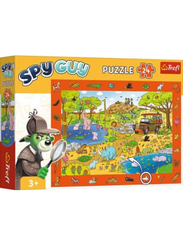 Trefl Spiel - Observation / Beobachtungs Puzzle 24 - Spy Guy Safari