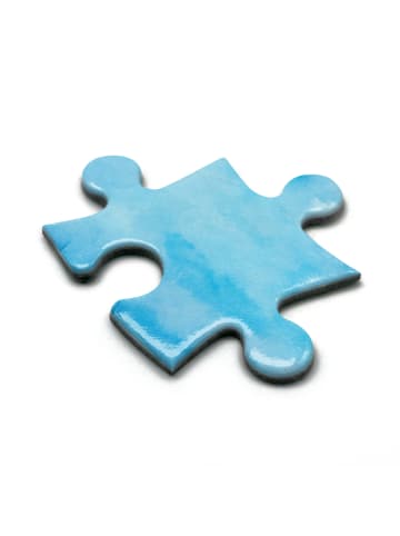 Mr. & Mrs. Panda Puzzle Wal Konfetti Design ohne Spruch in Weiß